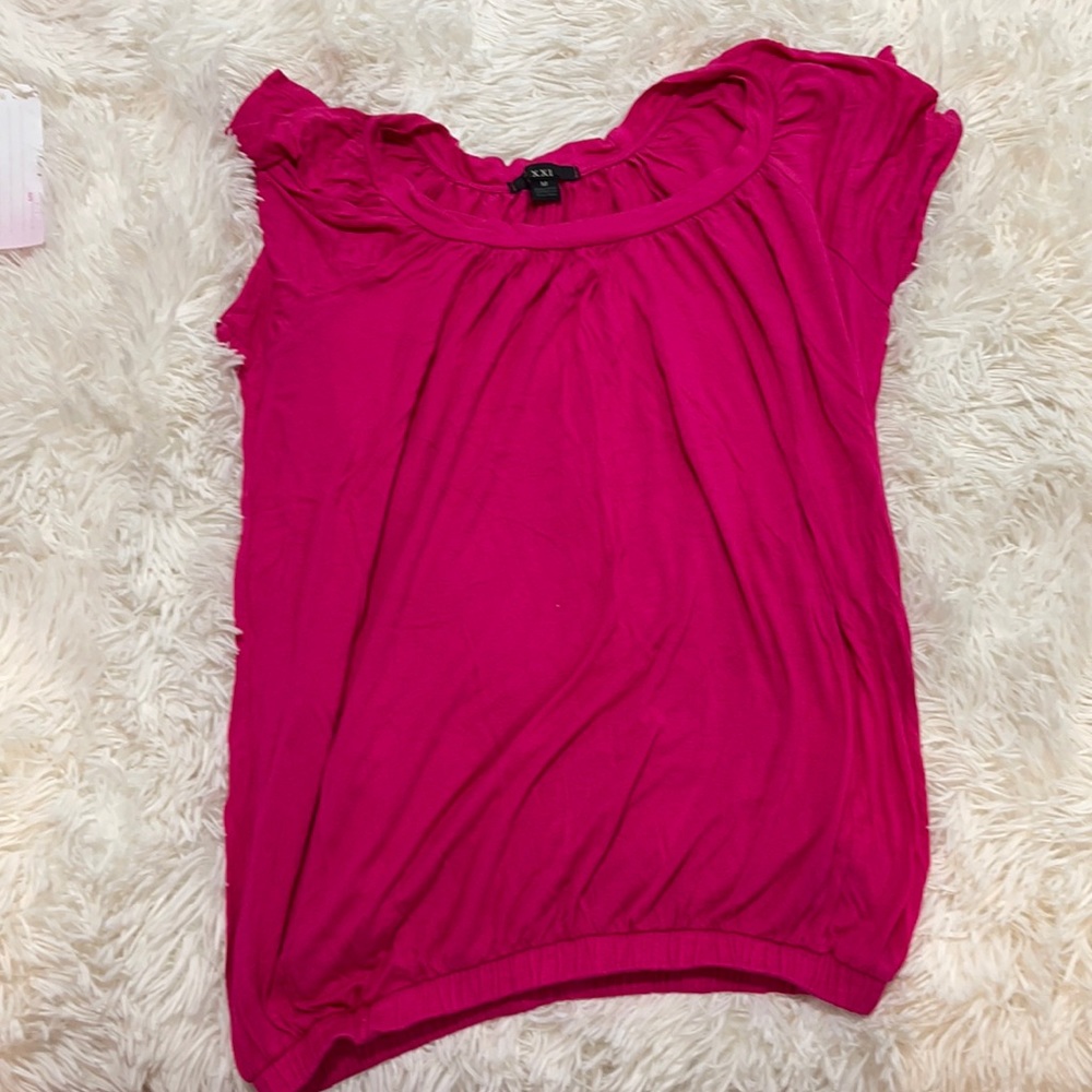Pink work shirt